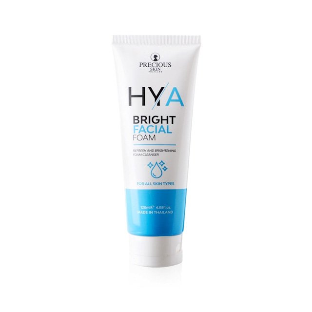 PRECIOUS SKIN Hya Bight Facial Foam For All Skin Types 120 ml