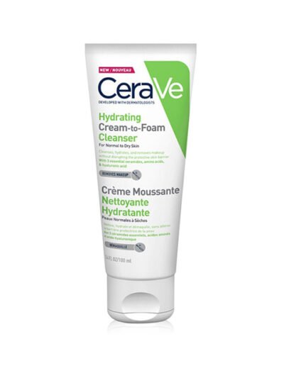 CeraVe Hydrating Cream to Foam Cleanser 100ml
