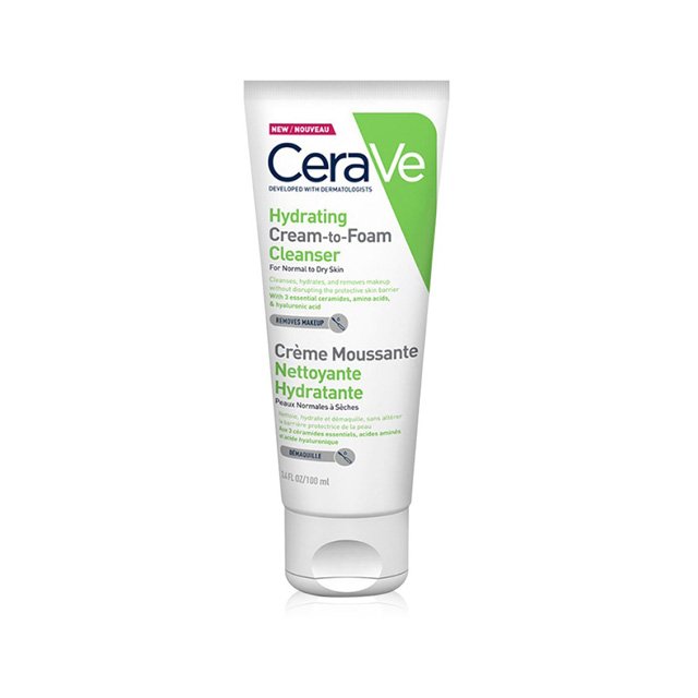 CeraVe Hydrating Cream to Foam Cleanser 100ml