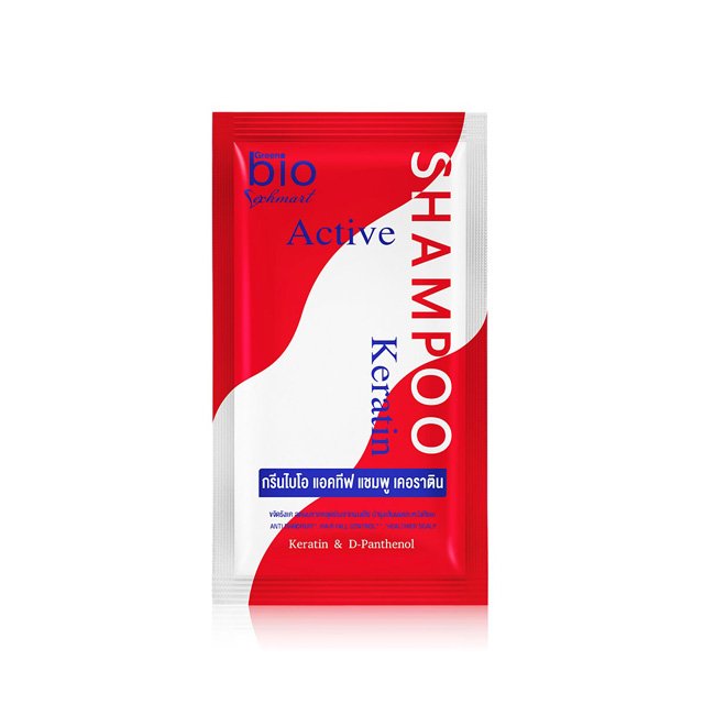 Green Bio Active Shampoo Keratin 25ml