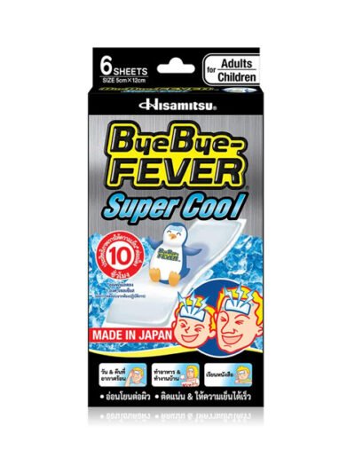 Hisamitsu ByeBye Fever For Super Cool 6pcs