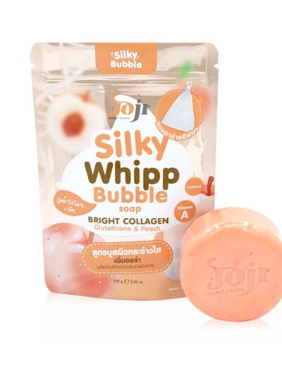 JOJI Secret Young Silky Whipp Bubble Soap Bright Collagen Glutathione & Peach 100g