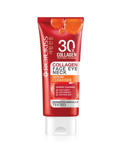 Rojukiss Collagen Face Eye Neck Serum Cleanser 70g
