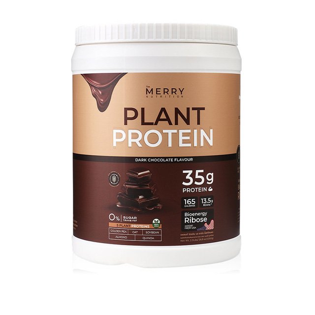 The Merry Plant Protein 1050g #Dark Chocolate