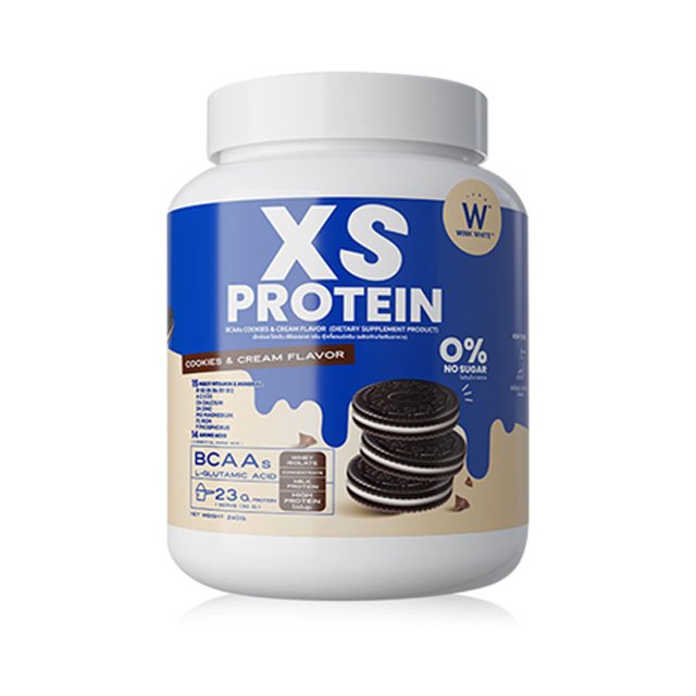 WinkWhite XS Protein Cookies & Cream Flavor 240g